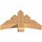 Ekena Millwork Alberta Smooth Timber Gable Bracket, Western Red Cedar, 36"W x 21"H x 5 1/2"D x 5 1/2"F, 14/12 Pitch GBW036X21X0606ALB00SWR - alternate 3